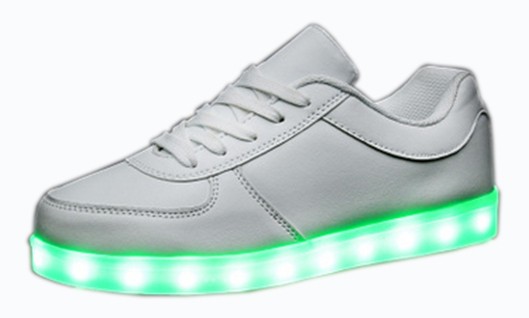 Closeout Wholesale Unisex LED Shoes USB Charging Flashing Sneakers