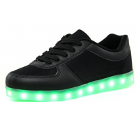 Closeout Wholesale Unisex LED Shoes USB Charging Flashing Sneakers