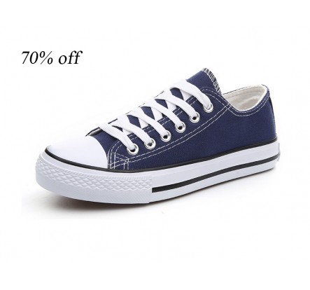 Overstock High And Low Top  Classic Canvas Shoes