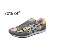 Leather and Rubber Women's Sport Shoes In Stock