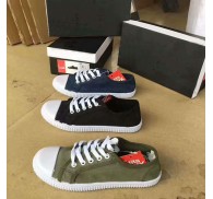 Good Quality France Brand Overstock Canvas Shoes For Lady
