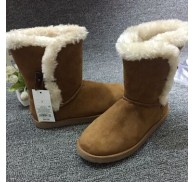 Closeout Camel Color Child Girls Warm Winter Boots