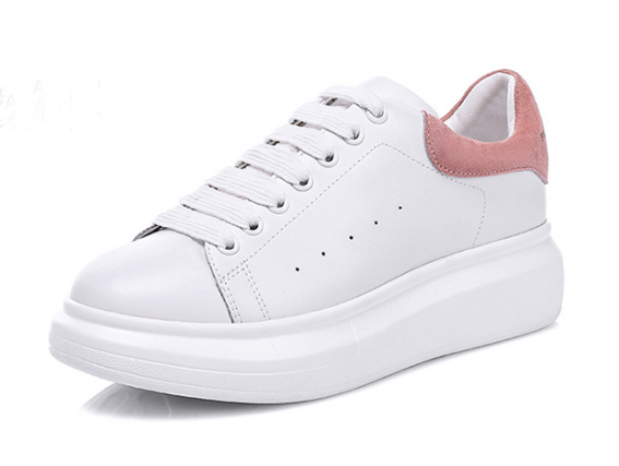 Overstock Brand Name Girls Ladies White Leather Board Shoes