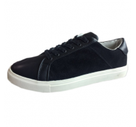 Suede Leather Fashion Sneakers Casual Shoes Export Surplus Overstock