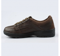 Brand Man Brown Leather Shoes Overstock Casual Shoes Liquidation