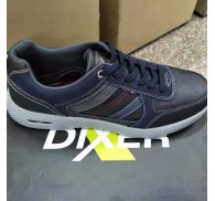 DIEXE* Navy Grey Man Sneaker Shoe Stock With Box Packing