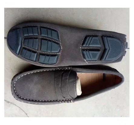 Suede Leather Loafer Shoes For Men Chinese Factory Stock Offered