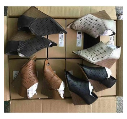 Women Sandal  Boots Stock Wholesale Quality City Shoes Inventory