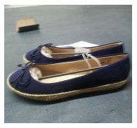 Navy blue Flat Lady Shoe Chinese Ladies Shoes Exoprt Stock Lots