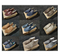 Genuine Leather Branded Casual Shoe Wholesale Closeout