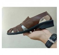 Genuine Leather  Women Casual Sandal Shoe Stock Wholesale