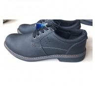 Mens Black PU Dress Shoes Stock Clearance