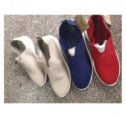 Adults Slip On Shoes Soft PU Casual Shoe Stock For  Woman