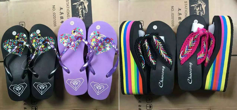 lady flip flops