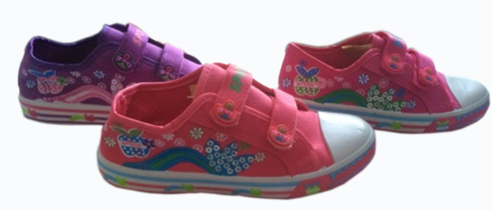 girls canvas shoes