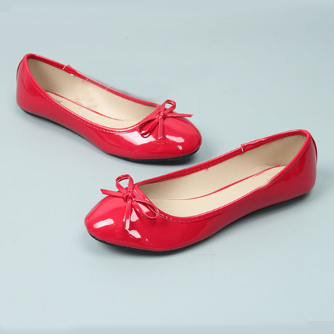 red shoe