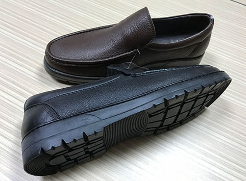 man leather shoe