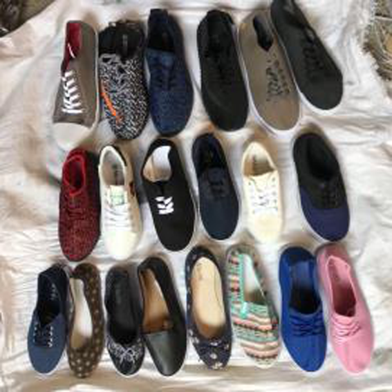 various shoe
