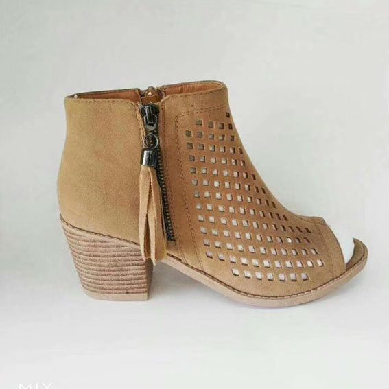 taupe sandal boot