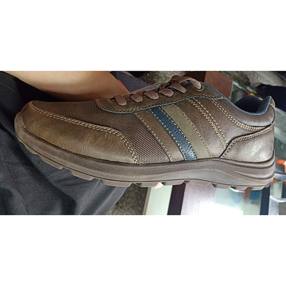 brown casual shoe